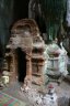 Temple hindou dans une grotte à Phnom Chnork à 8km de Kampot.