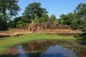 Le temple Banteay Srei, à 20km des autres temples est le préfèré de Yannick.