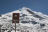 Le volcan Chimborazo dont le sommet est le plus haut de l'Equateur.