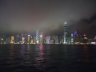 Vue sur l'île de Hong Kong depuis la promenade de Tsim Sha Tsui.