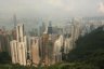 Vue sur la baie de Hong Kong depuis la terasse supérieure.