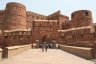 Le fort d'Agra est l'un des plus beau fort moghols, en grès rouge, du pays.