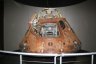 La capsule d'une des missions Apollo, celle-ci est revenue sur terre.