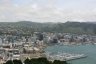 Vue panoramique sur la baie de Wellington (la capitale) depuis le Mount Victoria.