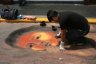 Un artiste de rue à Trujillo