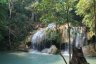 Matinée passée au parc national d'Erawan, célèbre pour sa cascade aux sept rebonds.